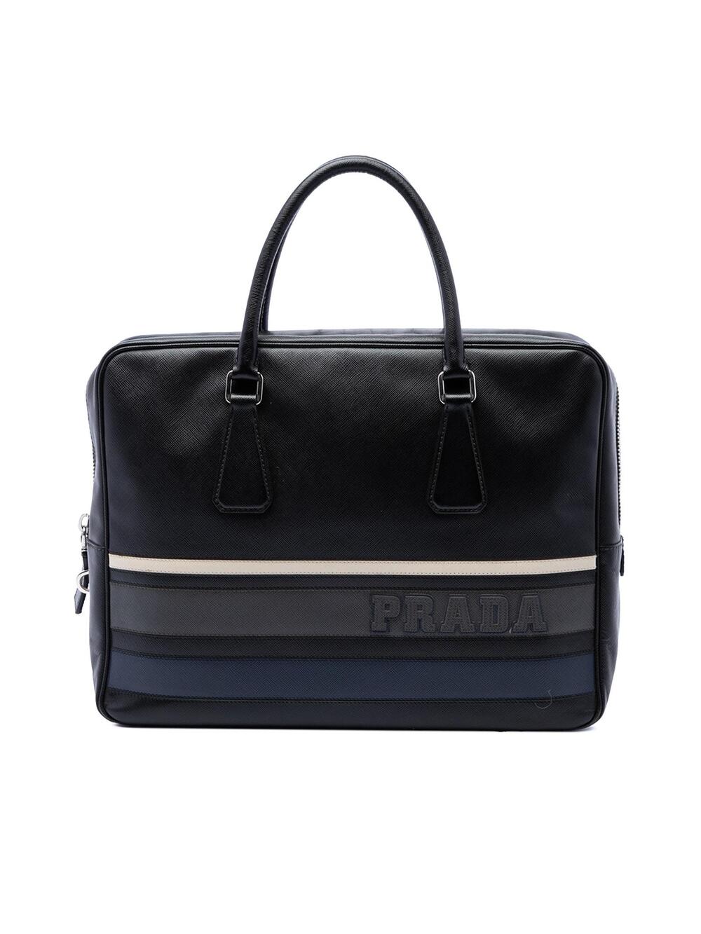 Prada Saffiano Lux Letterman Briefcase #368406P61B
